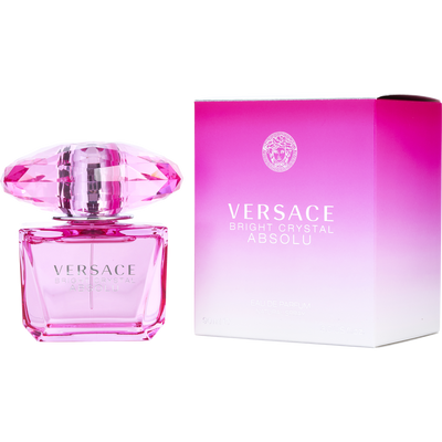 Versace Bright Crystal Absolu 3 oz box and bottle