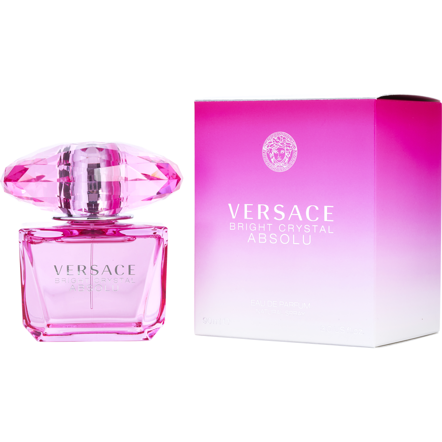 Versace Bright Crystal Absolu 3 oz box and bottle