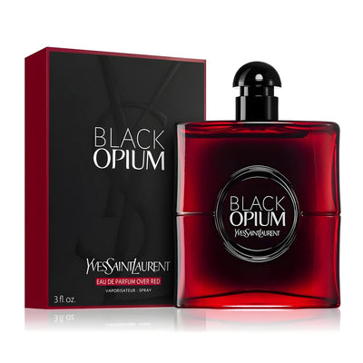 Yves Saint Laurent Black Opium Over Red Eau de Parfum for Women – 3 oz