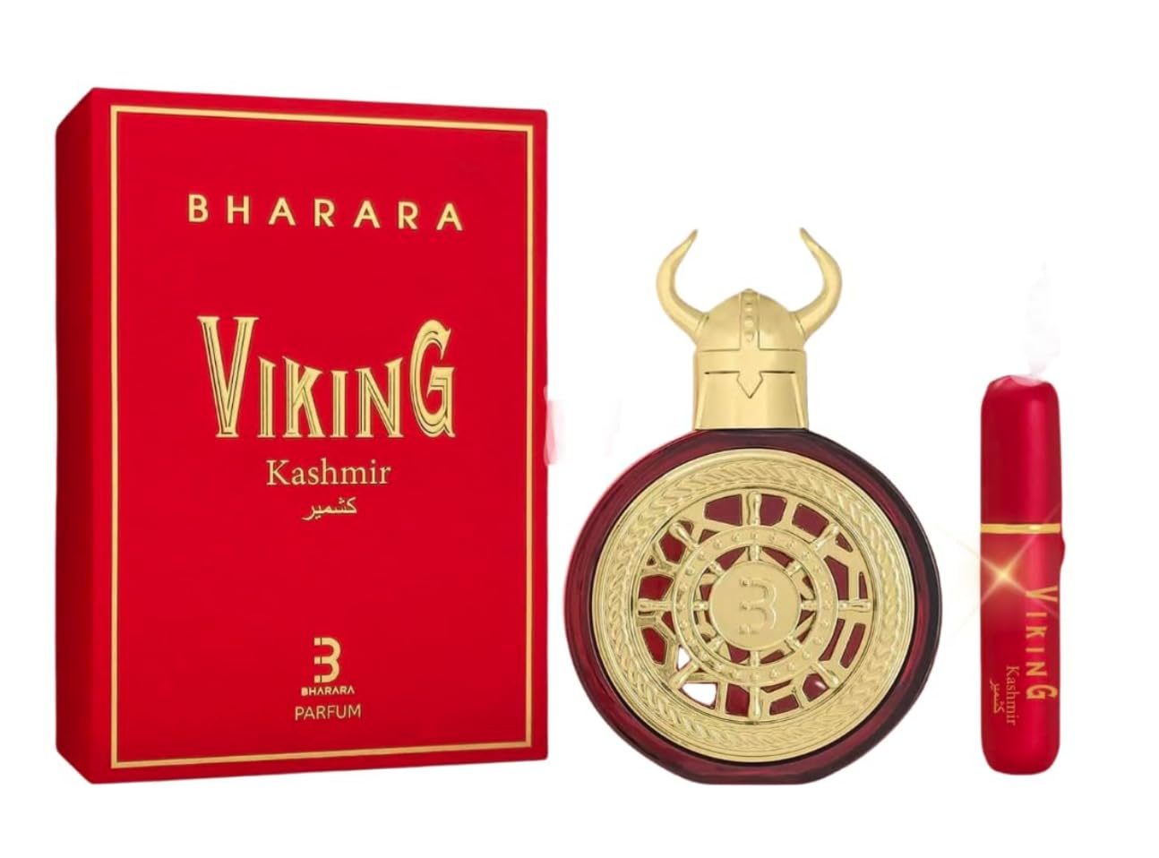 Bharara Viking Kashmir Eau de Parfum – Unisex, 3.4 oz (100 ml)