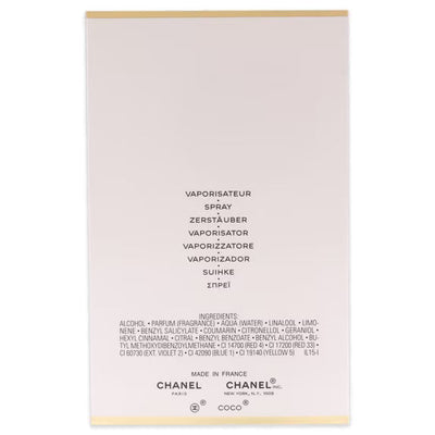 Chanel Coco Mademoiselle, 3.4 FL OZ / 100ml